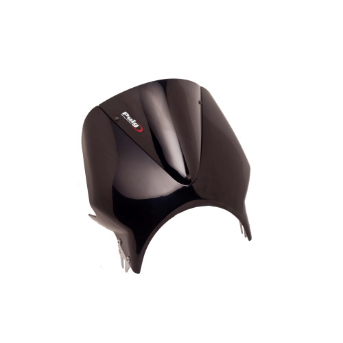 PUIG Black Fairing With Vision Screen (Black) 005NN