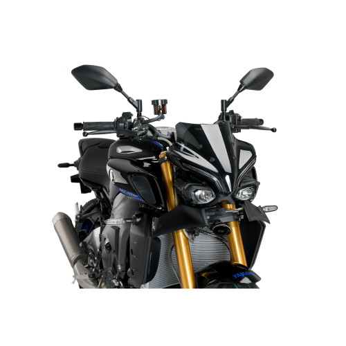PUIG Naked Front Spoiler (Matt Black) 21471J