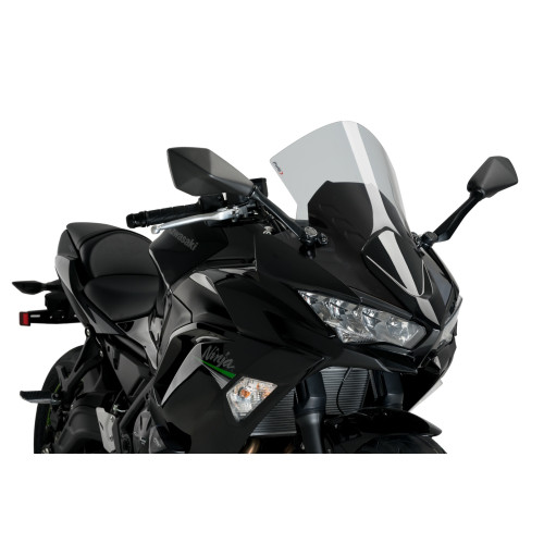 PUIG R-Racer Screen (Light Smoke) 3880H