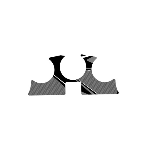 PUIG Radikal Yoke Protector (Grey) 9074U