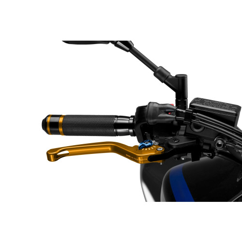 PUIG Fixed V3 Brake (Gold Lever With Blue Selector) 120OA