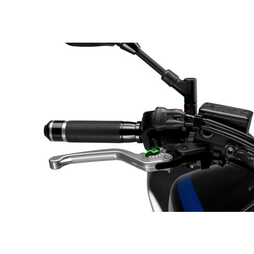 PUIG Fixed V3 Brake (Silver Lever With Green Selector) 120PV