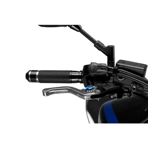 PUIG Short V3 Brake (Silver Lever With Blue Selector) 130PA