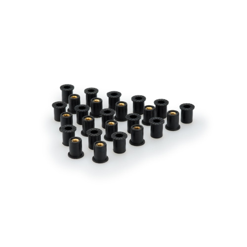 PUIG M4 Nut Vibration Damper Set (Black) 1887N