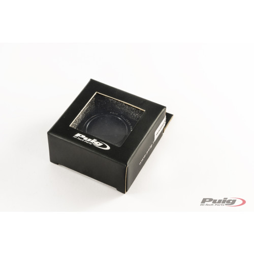 PUIG Front Brake Liquid Tank Cover (Black) 9264N
