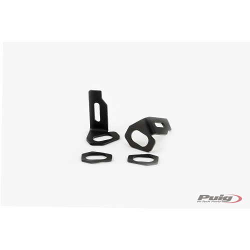 PUIG Indicator Mount Adaptor (Black) 9457N