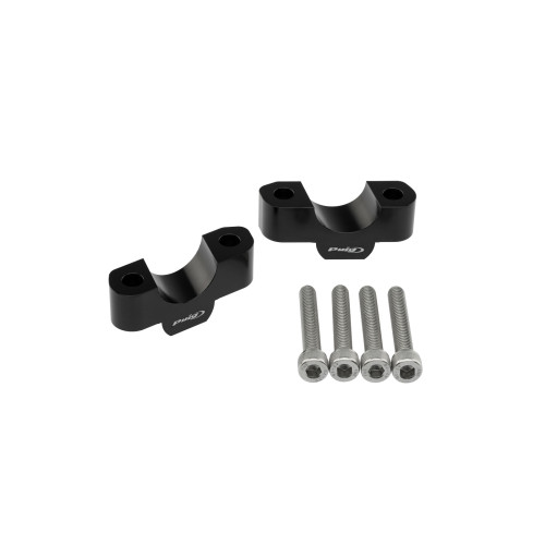 PUIG 20mm Handlebar Risers For 29mm Bars (Black) 22529N