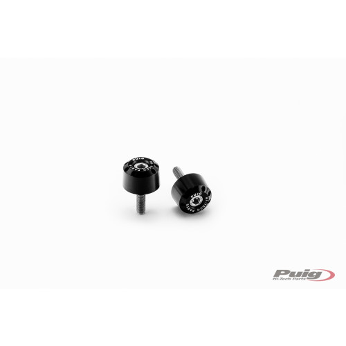 PUIG Short Bar End Weights (Black) 9373N