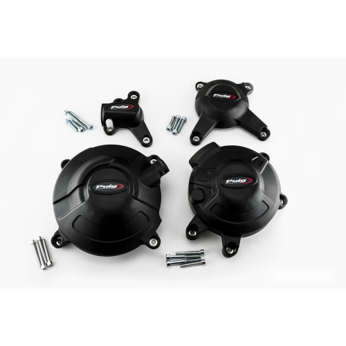 PUIG Engine Protectives Covers (Black) 20128N