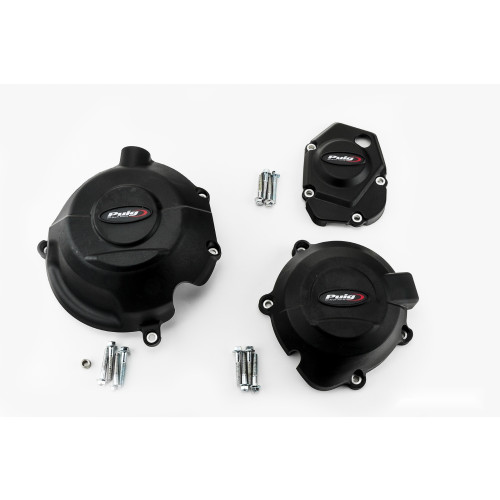 PUIG Engine Protectives Covers (Black) 20135N