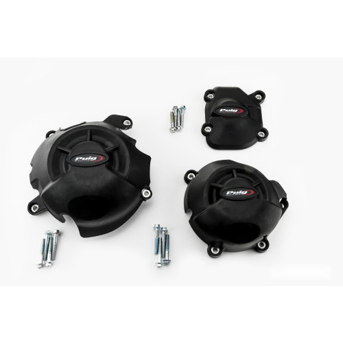 PUIG Engine Protectives Covers (Black) 20136N