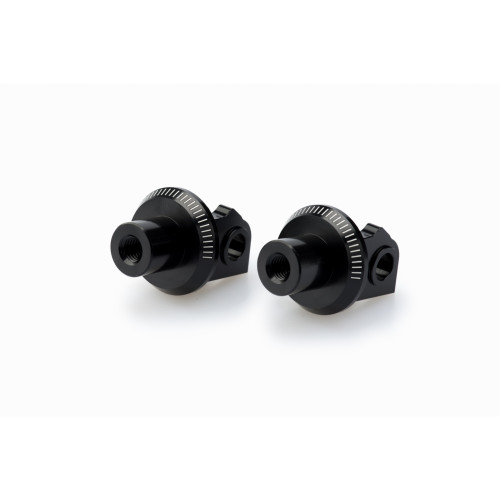 PUIG Footpeg Adaptors (Black) 20452N