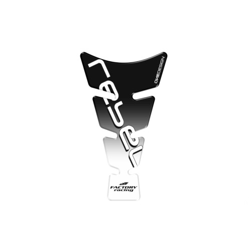 PUIG Spirit Tank Pad With Model Logo (Black) 20483N