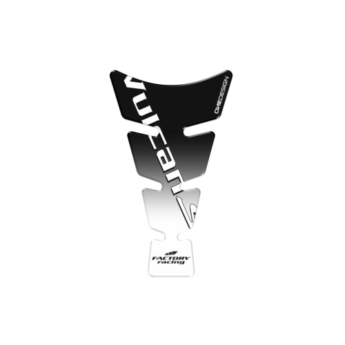 PUIG Spirit Tank Pad With Model Logo (Black) 20485N