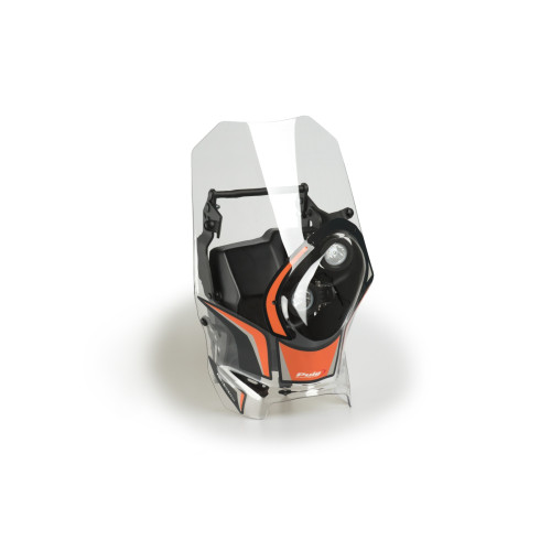 PUIG Rally Semi Fairing (Clear) 20507W