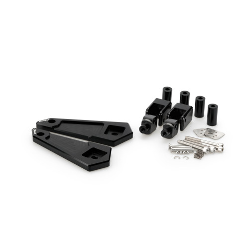 PUIG Footpeg Adaptors (Black) 20582N