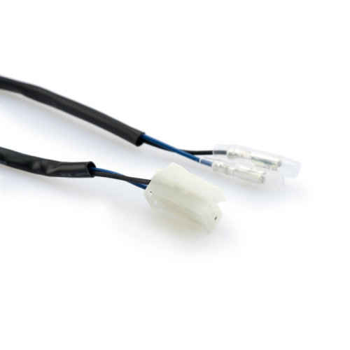 PUIG Number Plate Wiring Extension Kit Type 7 180mm (Black) 20588N