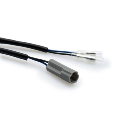 PUIG Number Plate Wiring Extension Kit Type 8 180mm (Black) 20589N