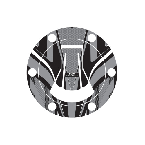 PUIG Radikal Fuel Cap Protector (Grey) 20614U