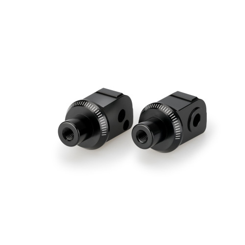 PUIG Pillion Footpeg Adaptors (Black) 20759N