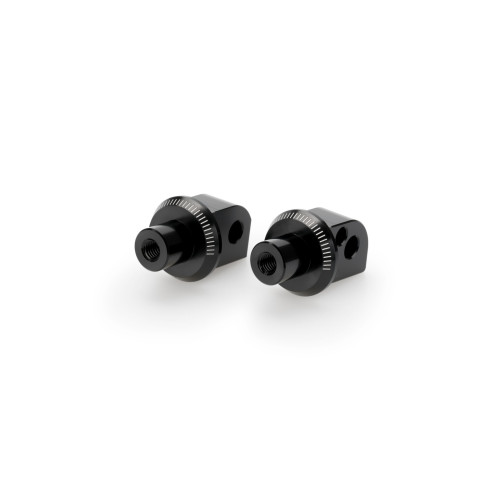 PUIG Pillion Footpeg Adaptors (Black) 20838N