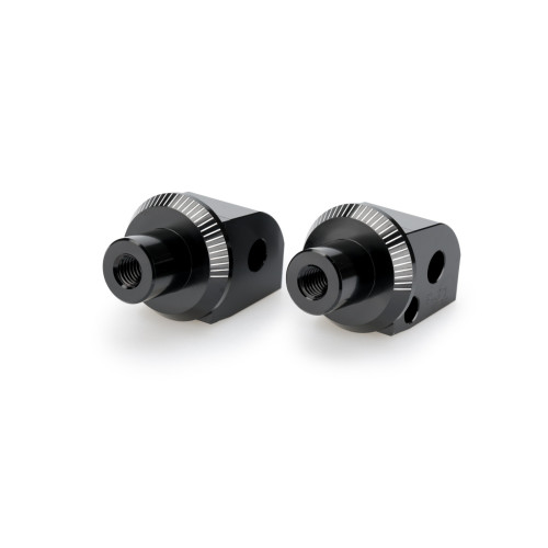 PUIG Pillion Footpeg Adaptors (Black) 20884N