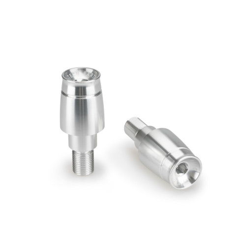 PUIG Sport Bar Ends (Silver) 21023P