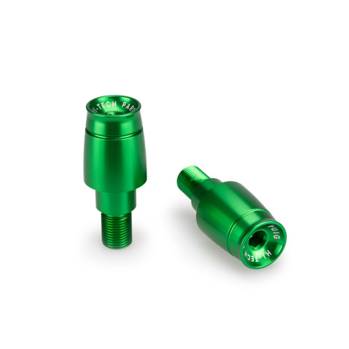PUIG Sport Bar Ends (Green) 21023V