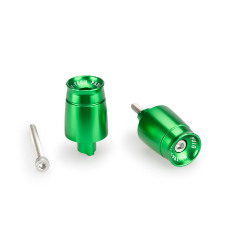 PUIG Sport Bar Ends (Green) 21026V