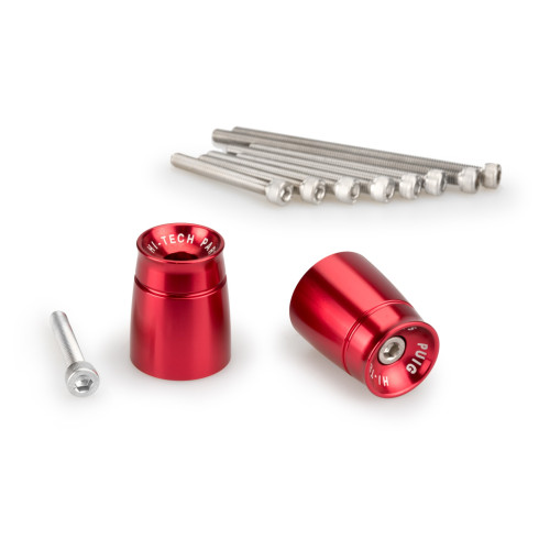 PUIG Sport Bar Ends (Red) 21029R