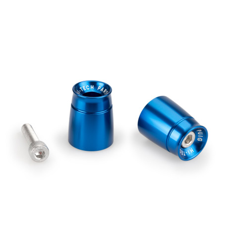 PUIG Sport Bar Ends (Blue) 21034A
