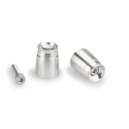 PUIG Sport Bar Ends (Silver) 21034P