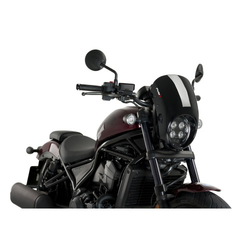 PUIG Anarchy Semi Fairing (Black) 21090N