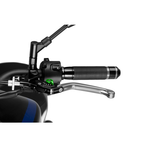PUIG Folding V3 Clutch (Silver Lever With Green Selector) 210PV