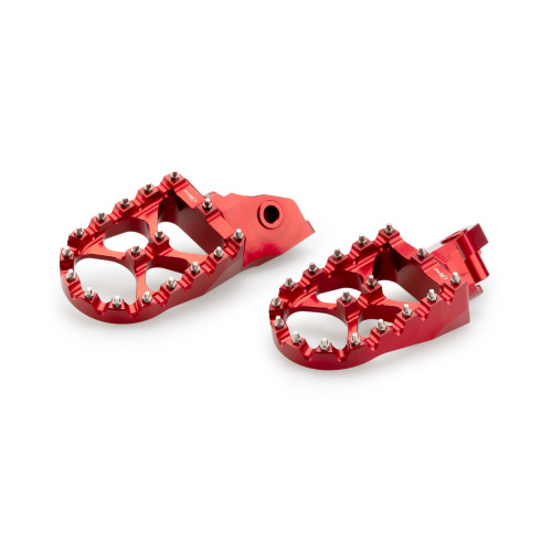 PUIG Off Road Footpegs (Red) 21195R