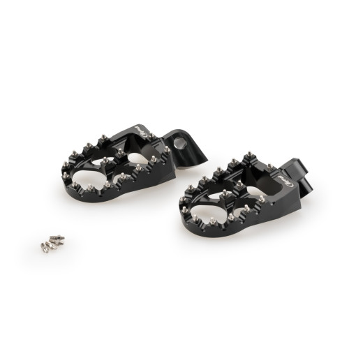 PUIG Off Road Footpegs (Black) 21203N