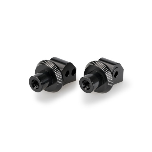 PUIG Pillion Footpeg Adaptors (Black) 21232N