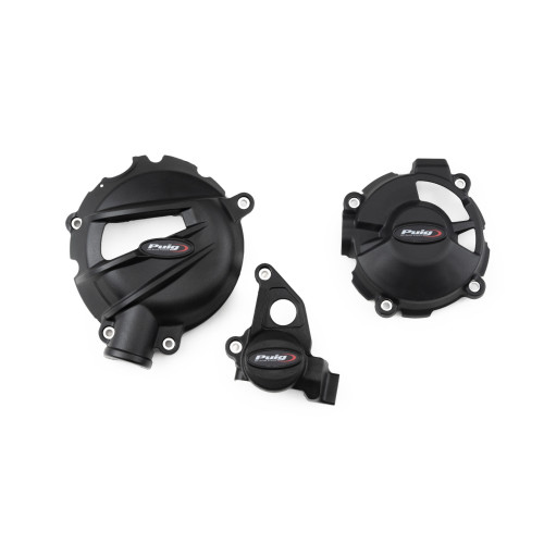 PUIG Engine Protectives Covers (Black) 21241N