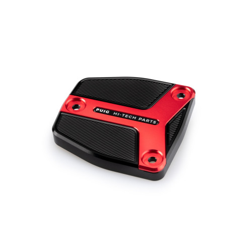 PUIG Brake / Clutch Fluid Tank Cap (Red) 21386R