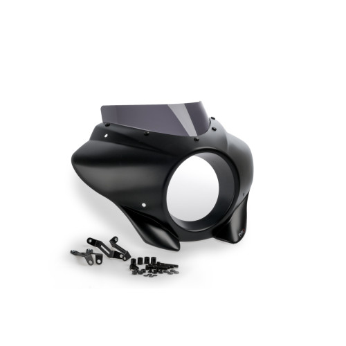 PUIG Mirage Sport Screen (Dark Smoke with Matt Black Housing) 21409F