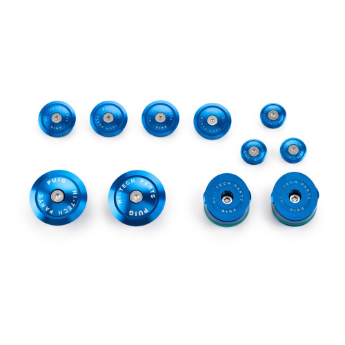 PUIG Alu Chassis Cover (Blue) 21432A