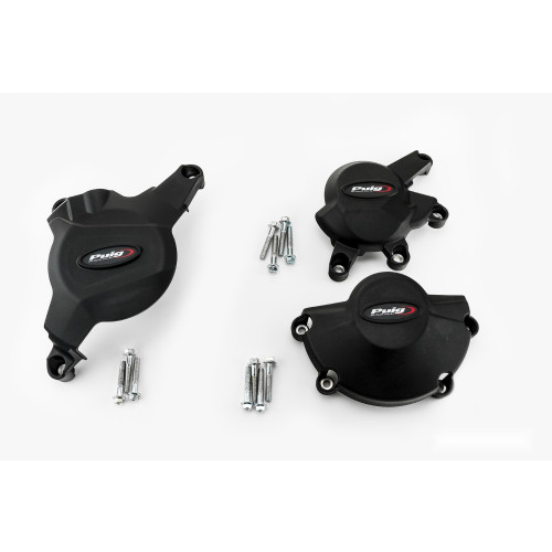 PUIG Engine Cover Track Certified (Black) 21508N