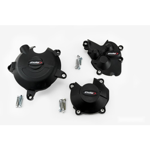 PUIG Engine Cover Track Certified (Black) 21513N