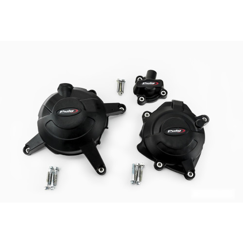 PUIG Engine Cover Track Certified (Black) 21520N