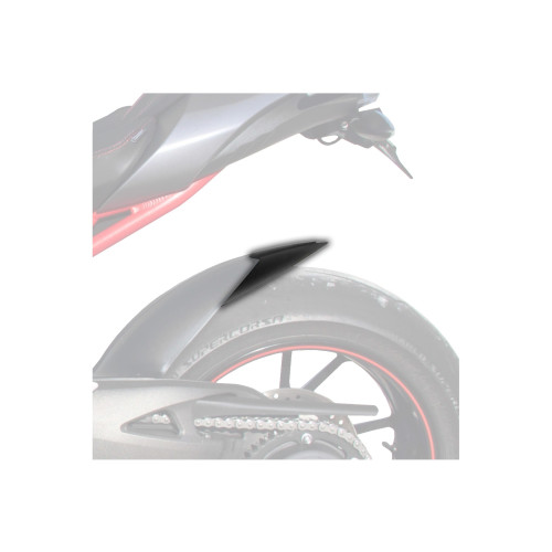 PUIG Rear Mudguard Extender (Matt Black) 21556J