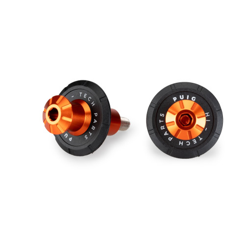 PUIG Swing Arm Spool Slider 10mm (Orange) 21608T