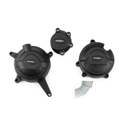 PUIG Engine Cover Track Certified (Black) 21648N