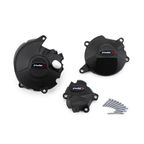 PUIG Engine Cover Track Certified (Black) 21706N