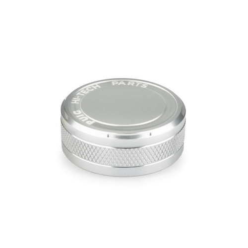 PUIG Rear Brake Fluid Reservoir Cover (Silver) 21718P