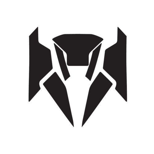 PUIG Scooter Anti Scratch Tank Pad Set (Black) 21756N